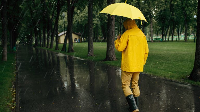 Regenkleidung und Schirme: Eine Regenjacke sollte warm und trocken halten, gut aussehen, atmungsaktiv sein. Was ist mit Schadstoffen? Welcher Regenschirm ist wirklich gut?