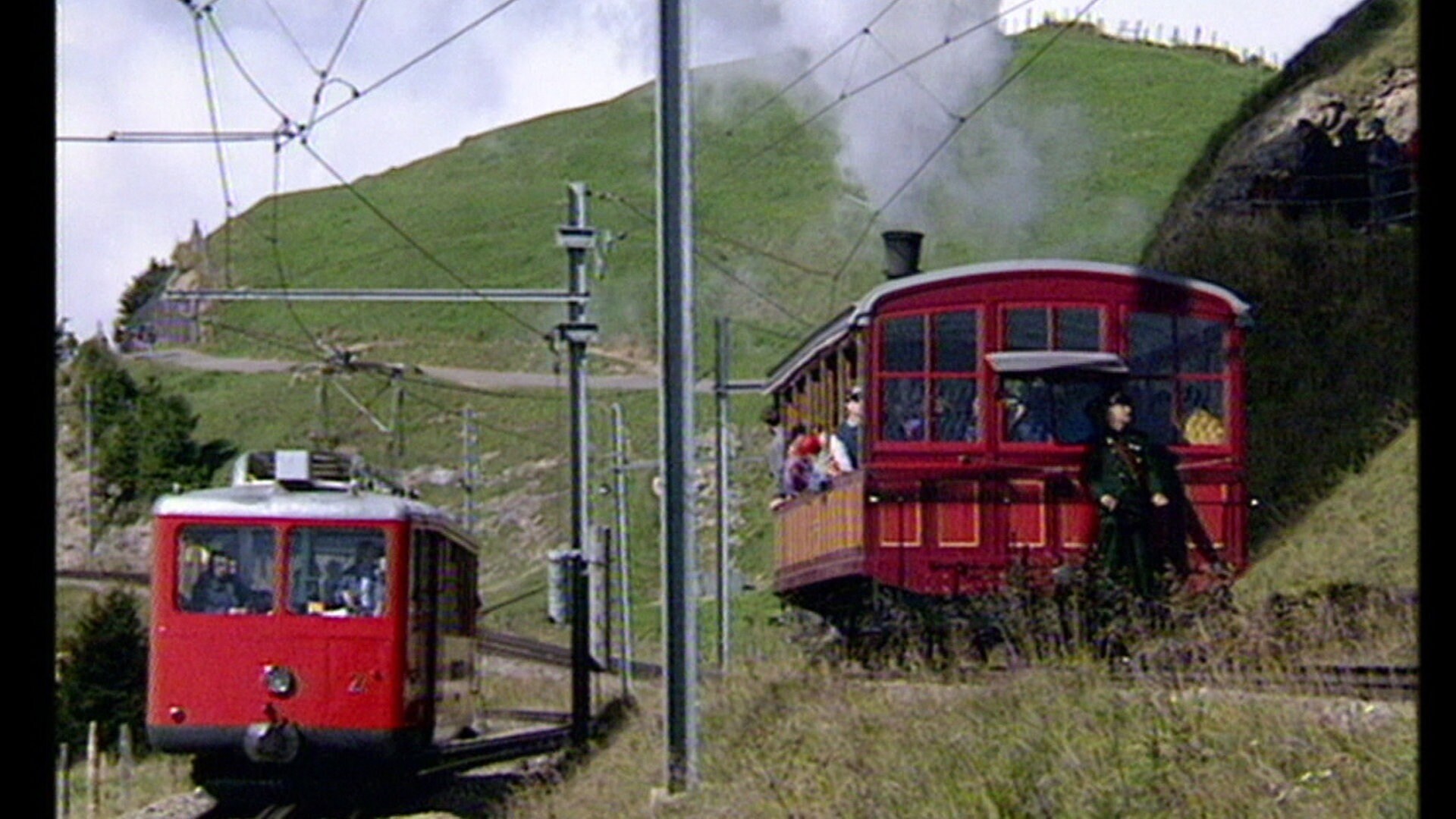 Jahre Vitznau Rigi Bahn Eisenbahn Romantik Swr Fernsehen