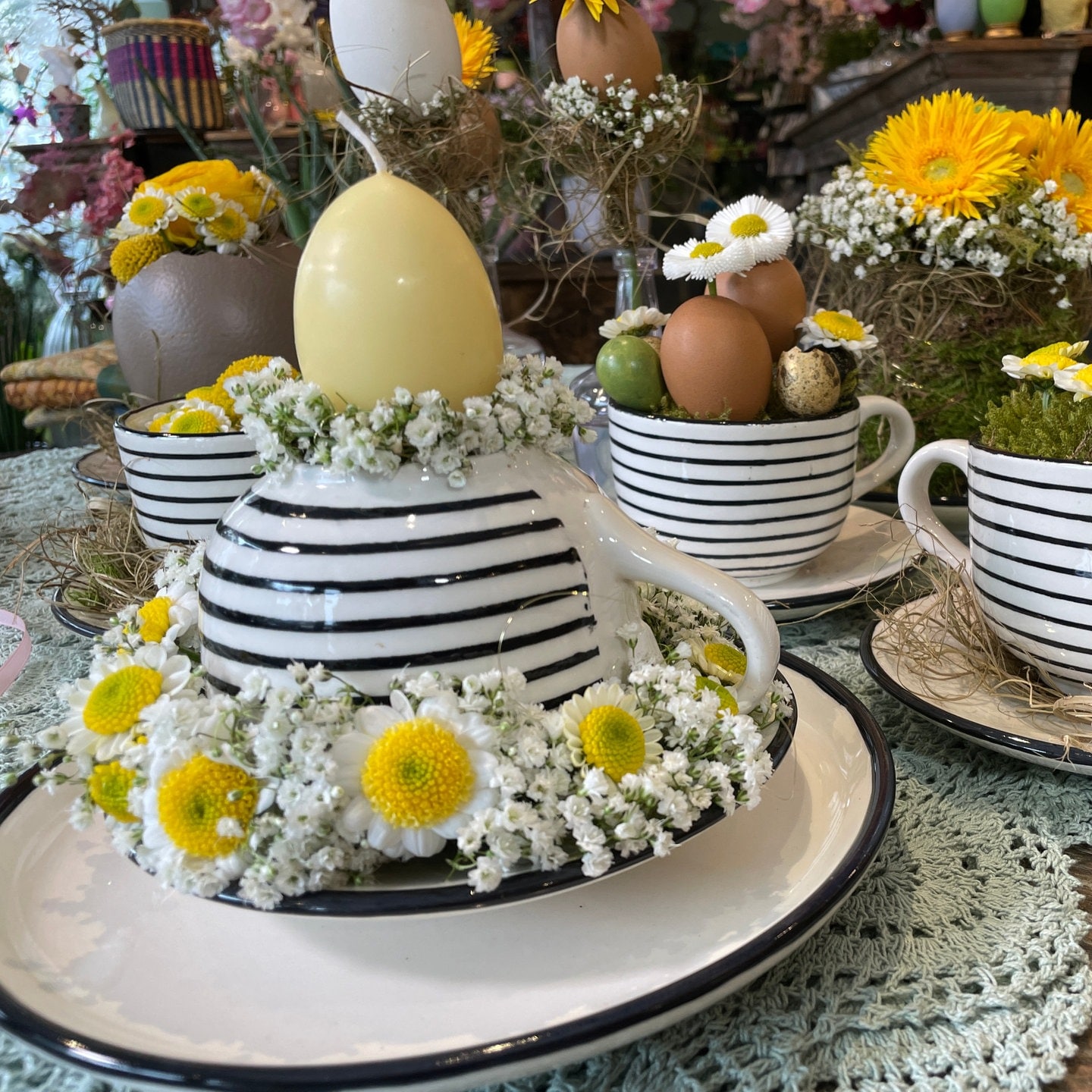 Blumige Tischdeko Für Ostern - Kreativ - ARD-Buffet - TV