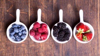 Beeren: Blaubeeren, Himbeeren, Brombeeren und Erdbeeren