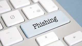 Phishing-Taste auf einer Tastatur