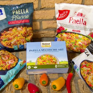 Geschmacksprobe Paella