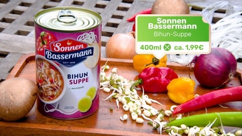 Geschamcksprobe Bihunsuppe