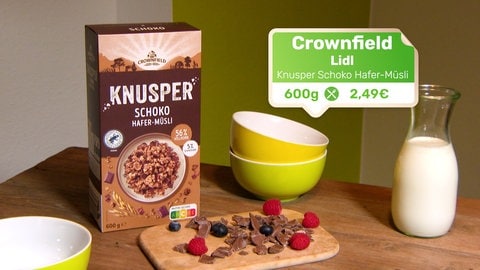 Geschmacksprobe Schoko-Knusper-Müsli