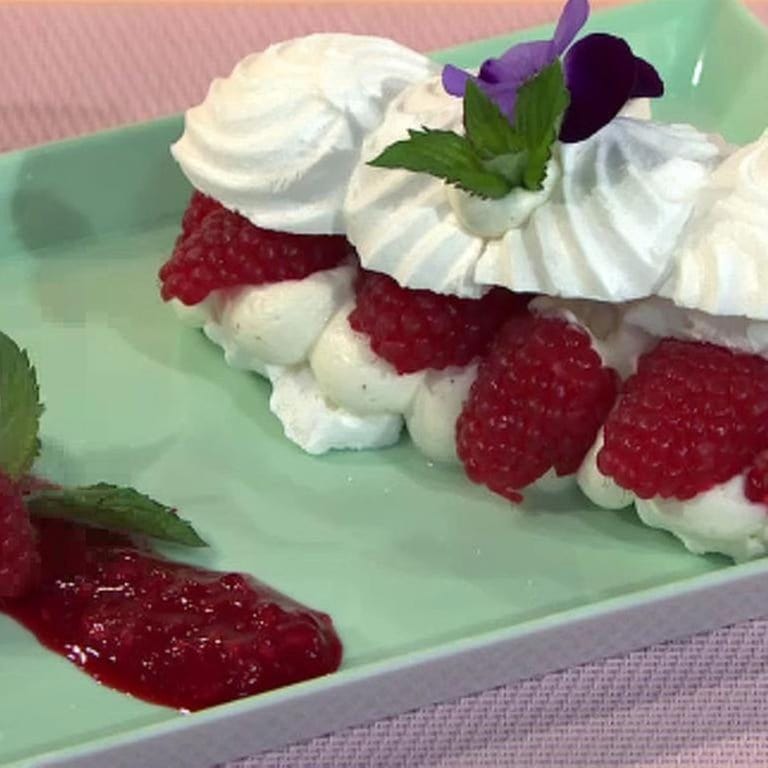 Beeren-Baiser-Dessert - Rezepte - ARD-Buffet - TV