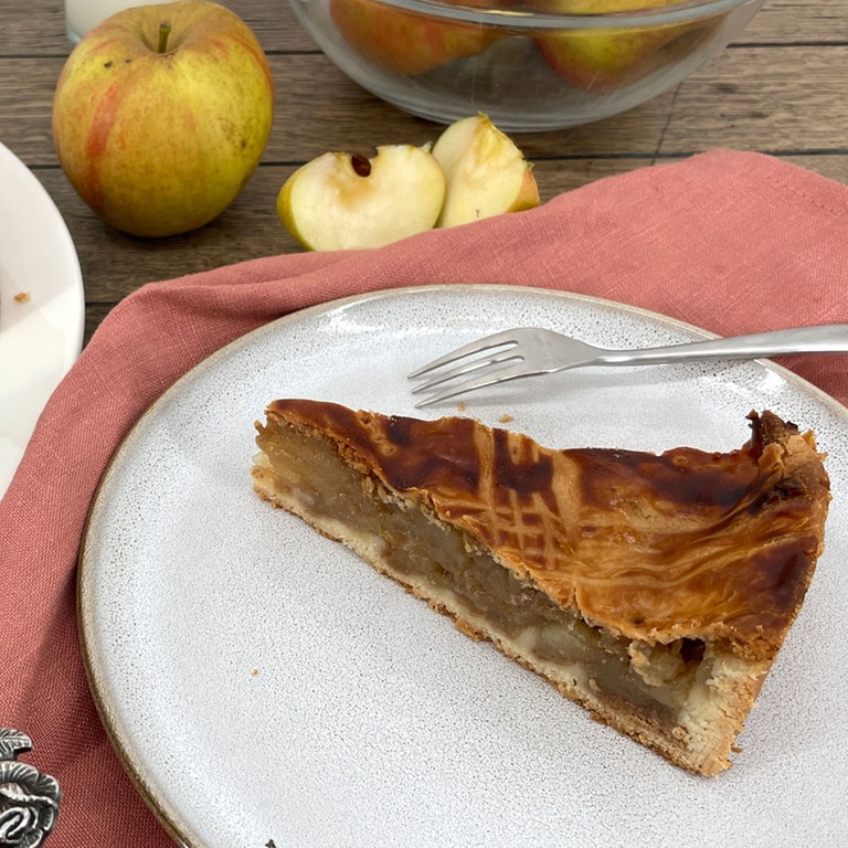 Gedeckter Apfelkuchen - Rezepte - ARD-Buffet - SWR Fernsehen