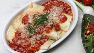 Cannelloni mit Kräuter-Frischkäse