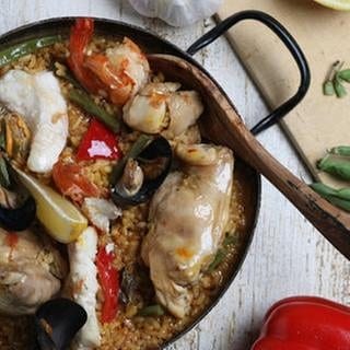 Paella (Spanische Reispfanne)