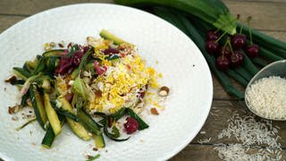 Persischer Reis mit Zucchini
