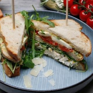Sommer-Club-Sandwich