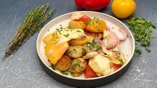 Kartoffel-Tomaten-Auflauf