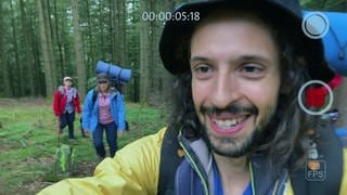 Videobild von Alberts neuestem Clip über die Wildniswanderung