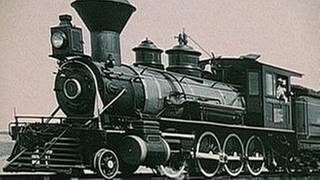 Amerikanische Diesel-Lokomotive