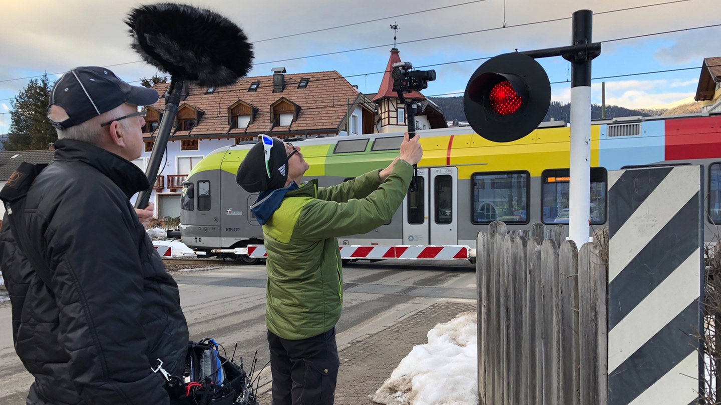 Bilder Von Spuren Im Sudtiroler Schnee Die Pustertalbahn Eisenbahn Romantik Swr Fernsehen