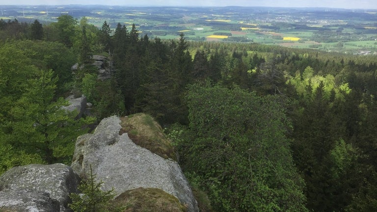 Seine zahlreichen Granitformationen machen das Fichtelgebirge so einzigartig – vor Jahrmillionen aus der Erde herausgedrückt