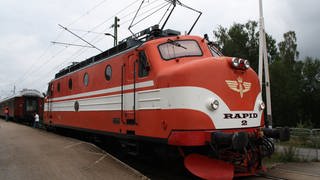 Die NoHAB Rapid 2, Ra 847 hat beim Göteborger Eisenbahnverein Bergslagernas Järnvägssällskap eine neue Heimat gefunden.