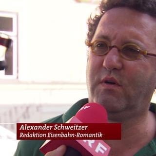 Alexander Schweitzer beim Radio-Interview vom ORF