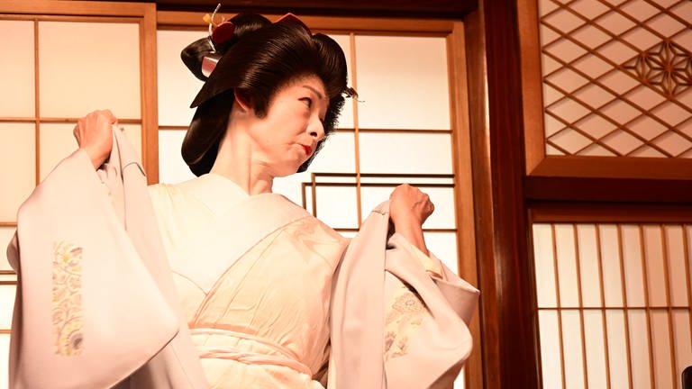 Yui ist eine Geisha. Allerdings bevorzugt sie den Begriff „Geiko“ - also eine Frau der Künste.