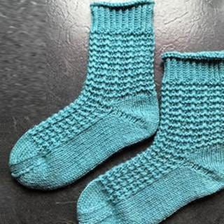 Socken rechts links Muster