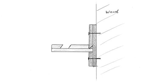 Zeichnung Handyhalter