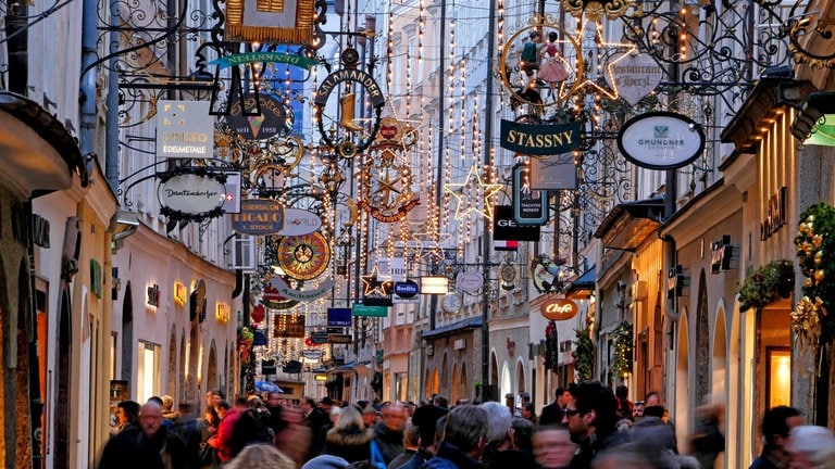 Salzburger Getreidegasse