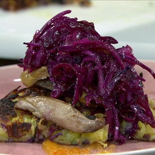 Rotkohl-Rösti