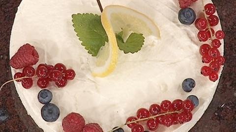 Ohne Backen: Zitronen-Joghurt-Torte