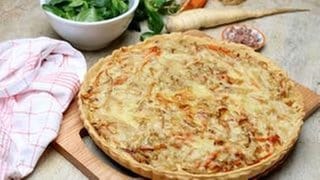 Wurzelgemüse-Tarte