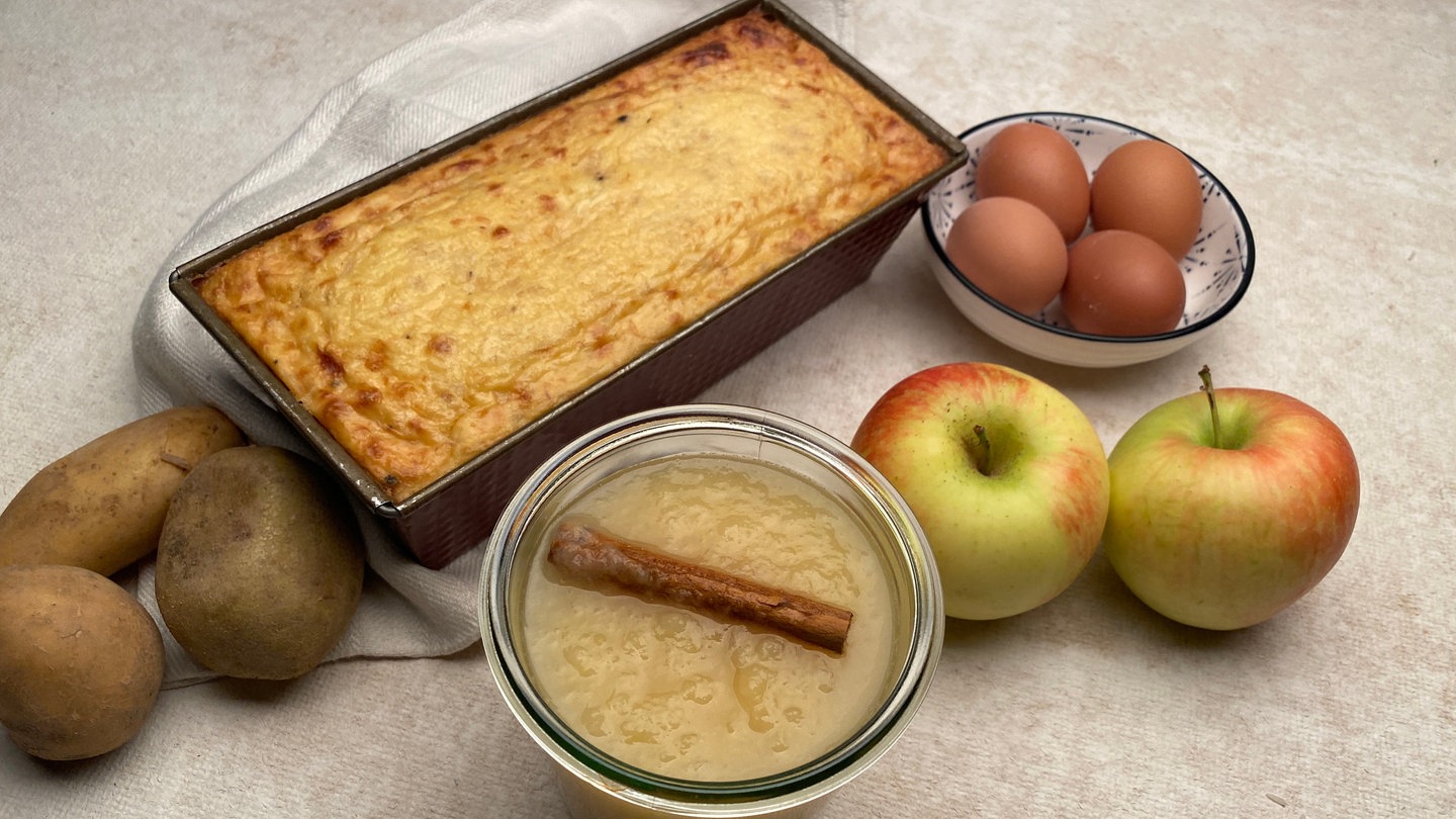 Kartoffelauflauf mit Apfelmus - Rezepte - Kaffee oder Tee - SWR Fernsehen