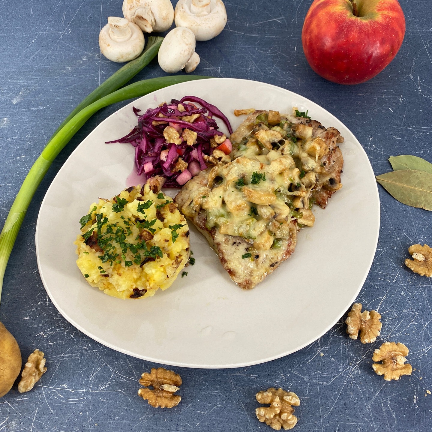 Schinken-Käse-Schnitzel mit Bratreis - Rezepte - Kaffee oder Tee - SWR ...