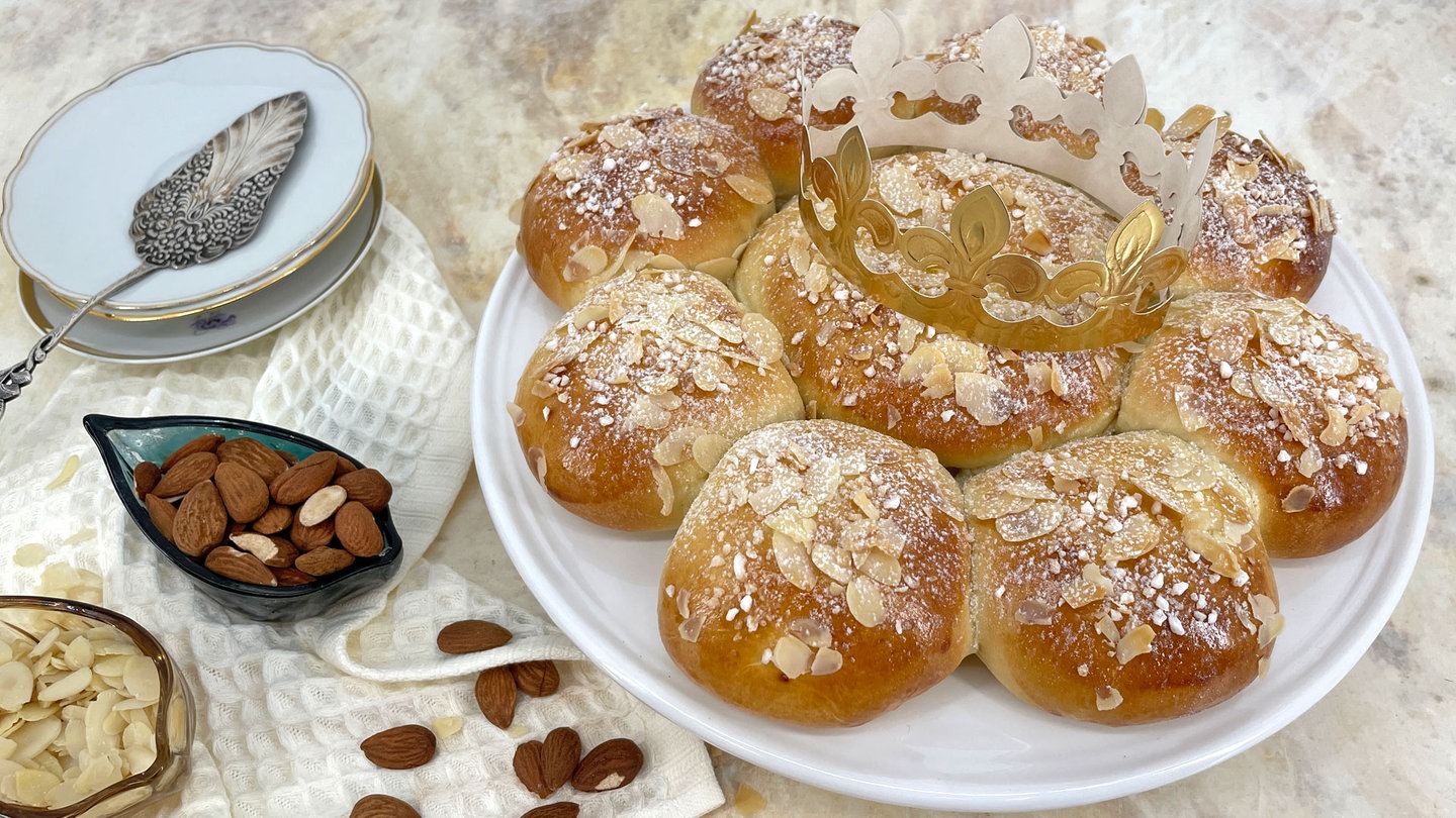 Dreikönigskuchen Mit Marzipanfüllung - Rezepte - Kaffee Oder Tee - TV