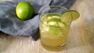 Apfel-Gin-Limette