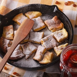 Kaiserschmarrn mit Kompott