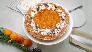 Aprikosen-Lavendel-Tarte