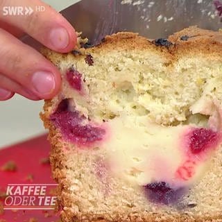 Beerenkuchen mit Käsekuchenfüllung