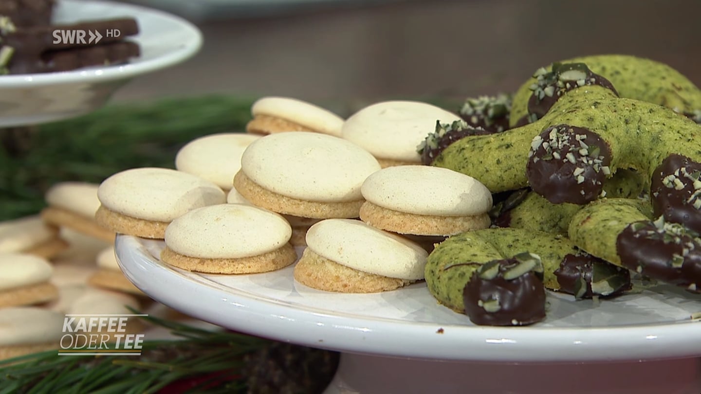 Anisplätzchen und Plätzchen Sacher Art