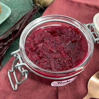 Rote Bete Relish mit Glühwein