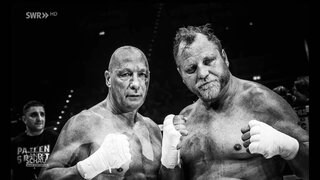 Boxer Uwe Hück und Francois Botha