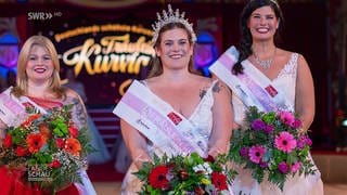 Fräulein Kurvig Gewinnerin Franziska Herb und zwei weitere Frauen