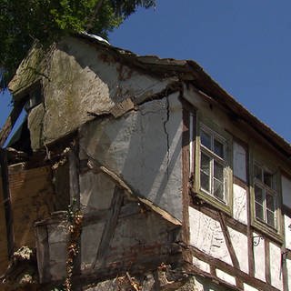 Verfallene Mühle in Meckesheim