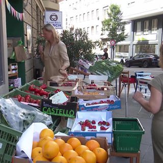 Ende des Grünen Ecks in Stuttgart