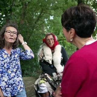 Sonja Faber-Schrecklein besucht die Mosthexen in BIttenfeld.