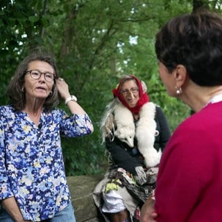 Sonja Faber-Schrecklein besucht die Mosthexen in BIttenfeld.