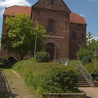 Die romanische Klosterkirche von Lobbach