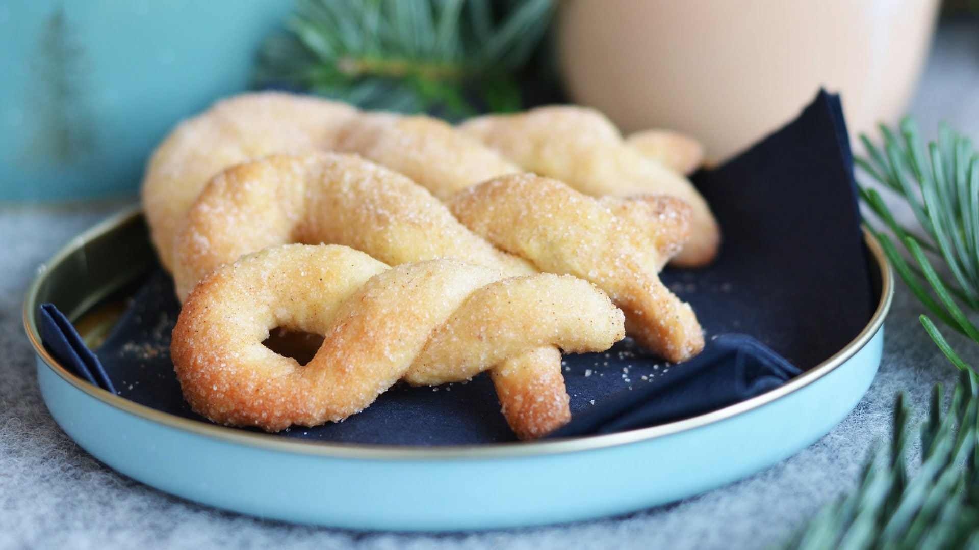 Plätzchen-Rezept: Sahne-Zöpfchen - Landesschau Baden-Württemberg - TV