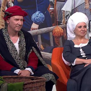 Die Studiogäste Veronika und Bernd Kirchgäßner