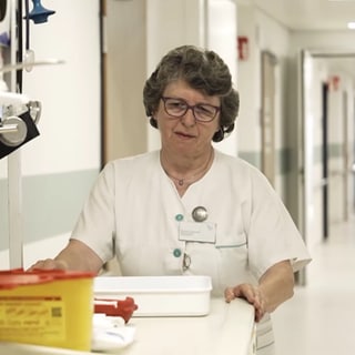 Krankenschwester Marion Schmid