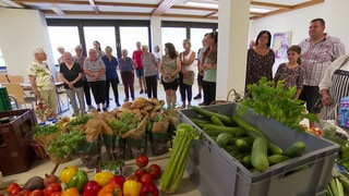 Die Foodsaver im Einsatz. 