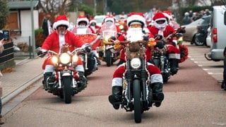 Die Riding Santas sind wieder unterwegs