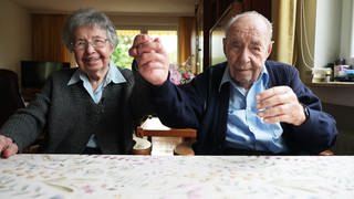 Ursula und Fredi Schmelzer blicken auf 80 gemeinsame Ehejahre zurück.